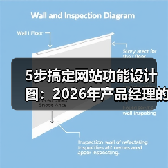 5步搞定网站功能设计图：2026年产品经理的实战指南