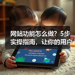 网站功能怎么做?5步实操指南,让你的用户留存率暴涨300%(图2) 网站功能怎么做?5步实操指南,让你的用户留存率暴涨300%(图2)