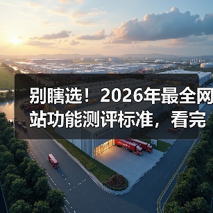 别瞎选！2026年最全网站功能测评标准，看完少走3年弯路（图1）
