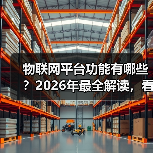 物联网平台功能有哪些？2026年最全解读，看完少走3年弯路（图3）