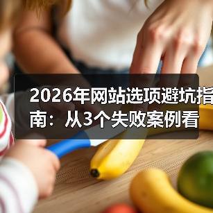 2026年网站选项避坑指南：从3个失败案例看透选型真相（图1）