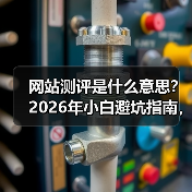 网站测评是什么意思？2026年小白避坑指南，看完少花3万冤枉钱