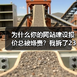为什么你的网站建设报价总被嫌贵？我拆了237份报价模板，发现真相（图4）