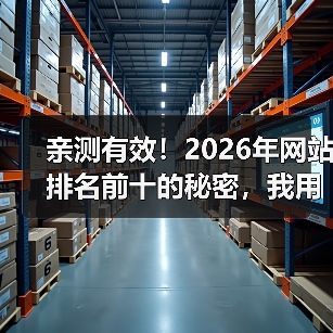 亲测有效！2026年网站排名前十的秘密，我用这5招3个月杀进首页（图2）