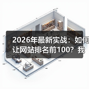 2026年最新实战:如何让网站排名前100?我靠这5招冲进首页(图4) 2026年最新实战:如何让网站排名前100?我靠这5招冲进首页(图4)