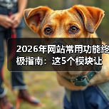 2026年网站常用功能终极指南：这5个模块让你的网站转化率提升187%（图3）