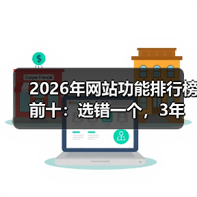 2026年网站功能排行榜前十:选错一个,3年流量白做(图1) 2026年网站功能排行榜前十:选错一个,3年流量白做(图1)
