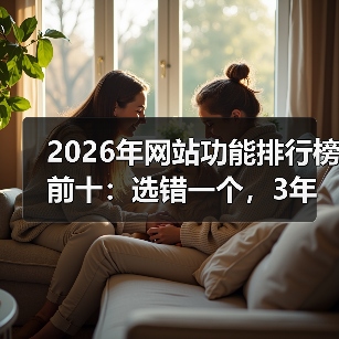 2026年网站功能排行榜前十:选错一个,3年流量白做(图4) 2026年网站功能排行榜前十:选错一个,3年流量白做(图4)