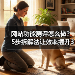 网站功能测评怎么做？5步拆解法让效率提升3倍（图2）