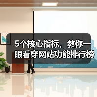 5个核心指标,教你一眼看穿网站功能排行榜的水分(图1) 5个核心指标,教你一眼看穿网站功能排行榜的水分(图1)