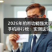 2026年拍照功能强大的手机排行榜:实测这5款让单反吃灰(图1) 2026年拍照功能强大的手机排行榜:实测这5款让单反吃灰(图1)