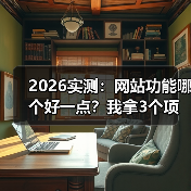 2026实测:网站功能哪个好一点?我拿3个项目换来的答案(图2) 2026实测:网站功能哪个好一点?我拿3个项目换来的答案(图2)