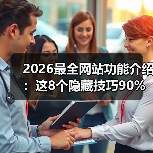 2026最全网站功能介绍：这8个隐藏技巧90%人不知道（图2）