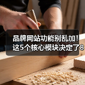 品牌网站功能别乱加！这5个核心模块决定了80%转化率（图4）
