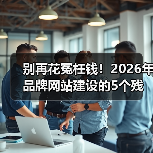 别再花冤枉钱！2026年品牌网站建设的5个残酷真相（图2）