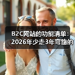B2C网站的功能清单:2026年少走3年弯路的7个核心模块(图3) B2C网站的功能清单:2026年少走3年弯路的7个核心模块(图3)