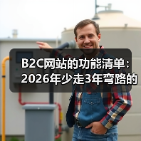 B2C网站的功能清单:2026年少走3年弯路的7个核心模块(图4) B2C网站的功能清单:2026年少走3年弯路的7个核心模块(图4)