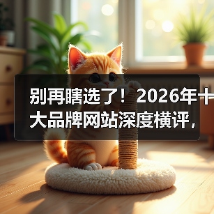 别再瞎选了!2026年十大品牌网站深度横评,看完少走3年弯路(图3) 别再瞎选了!2026年十大品牌网站深度横评,看完少走3年弯路(图3)