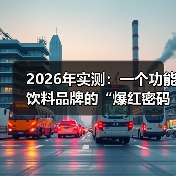 2026年实测：一个功能饮料品牌的“爆红密码”，我跑通了4个关键