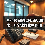 B2C网站的功能避坑指南：6个让转化率翻倍的核心能力