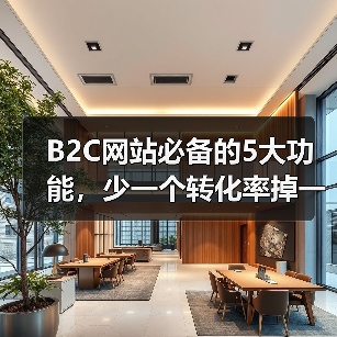 B2C网站必备的5大功能，少一个转化率掉一半（图3）