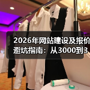 2026年网站建设及报价避坑指南：从3000到30万，差距到底在哪？（图2）