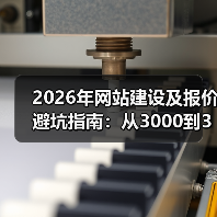 2026年网站建设及报价避坑指南：从3000到30万，差距到底在哪？